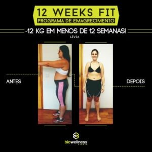 Perder 12 kg em menos de 12 semanas na BioWellness Studio