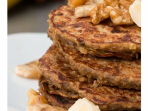 Receita saudável de panquecas na BioWellness Studio
