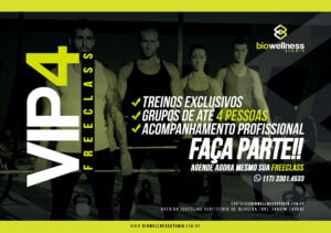 Treine com até 4 pessoas no Studio Bio Wellness