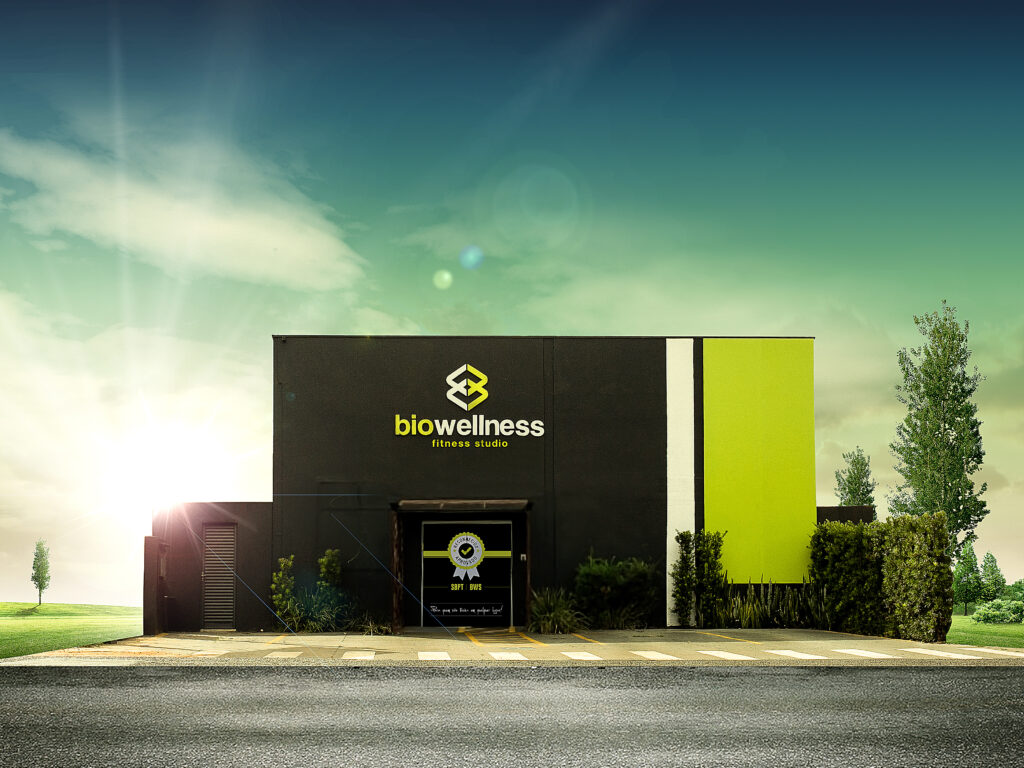 Ambiente acolhedor do Bio Wellness Studio para treinos exclusivos